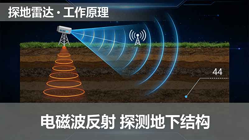 探地雷达,给大地做“B超”,地下世界一览无余