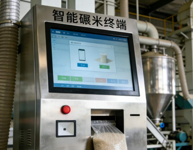 智能碾米终端,让传统碾米机秒变物联网自助设备
